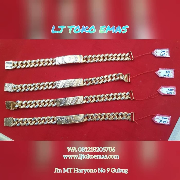 Jual Gelang Sisik Naga Emas 7 Gram Kab Grobogan Toko 