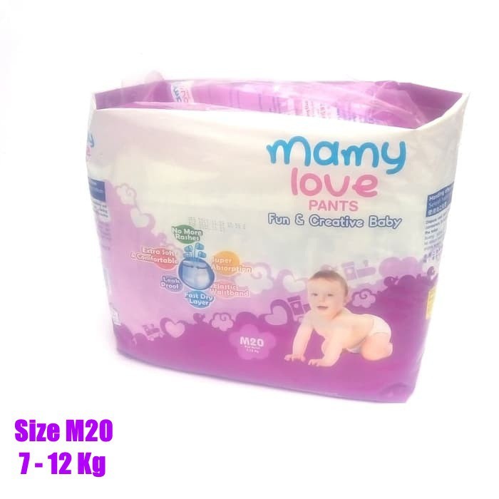 pampers mamy love pants