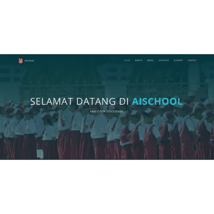 Website Profil Untuk Sekolah Bisa Custom & Atur Web Sendiri