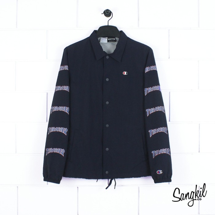 champion x beams coach jacket