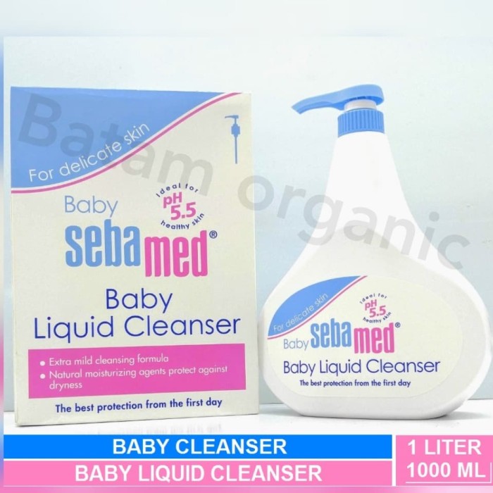 sebamed baby liquid cleanser 1000ml