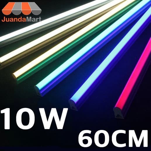 Jual Lampu  TL Neon  T5 LED 10W 60cm Tube Warna  Warni  