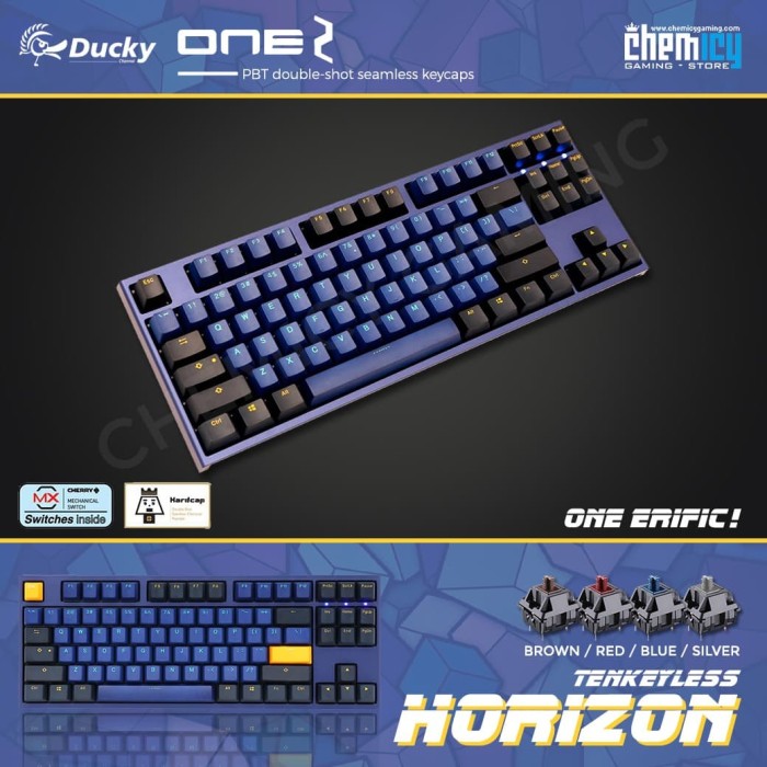 Jual Ducky One 2 Horizon Tkl Mechanical Keyboard Jakarta Pusat Chemicy Gaming Tokopedia