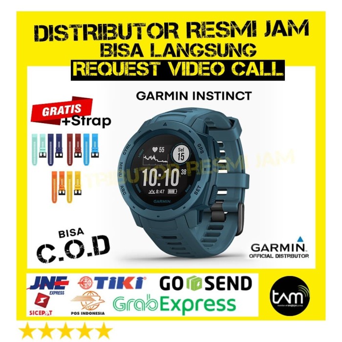 Jual DISTRIBUTOR RESMI JAM TANGAN GARMIN INSTINCT LAKESIDE