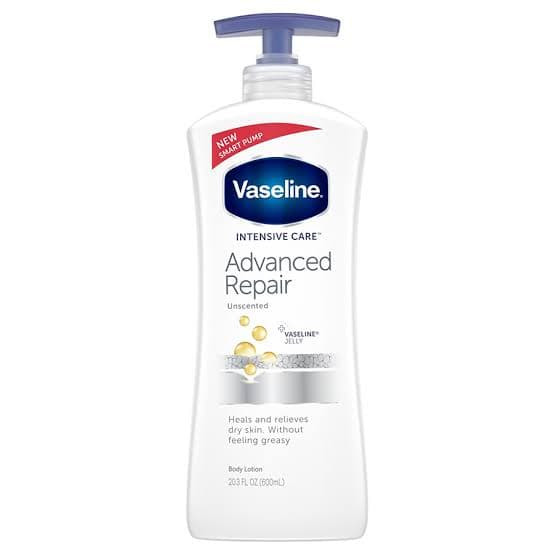 Jual Vaseline Intensive Care Body Lotion pump Advanced Repair (600ml