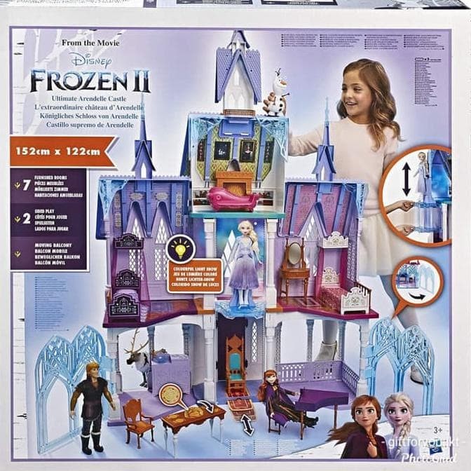 arendelle castle toy