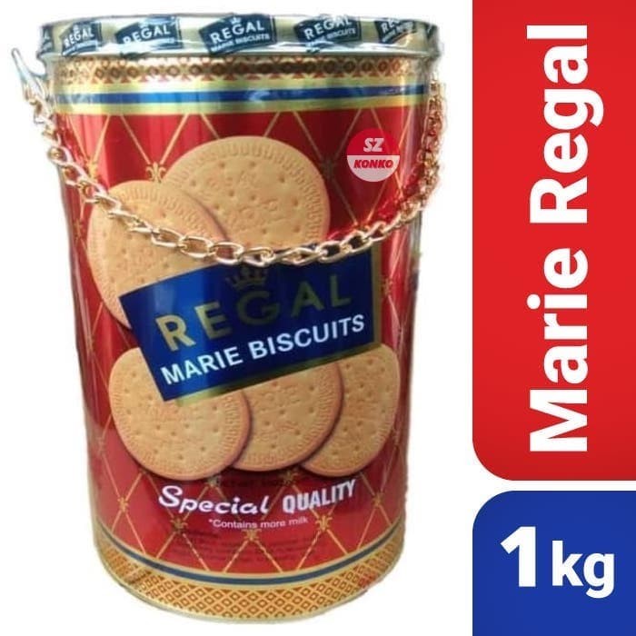 Jual Marie Regal Kaleng Special 1kg - Biskuit Indonesia BPOM RI