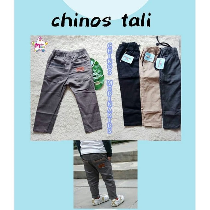 Jual Celana  Panjang  anak  chinos tali size 14 16 18 Usia 