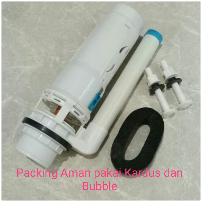 Foto Produk PEMBILAS KLOSET UNIVERSAL "TWO PIECES TOILET" DUAL FLUSH dari Toko Bint@ng Timur