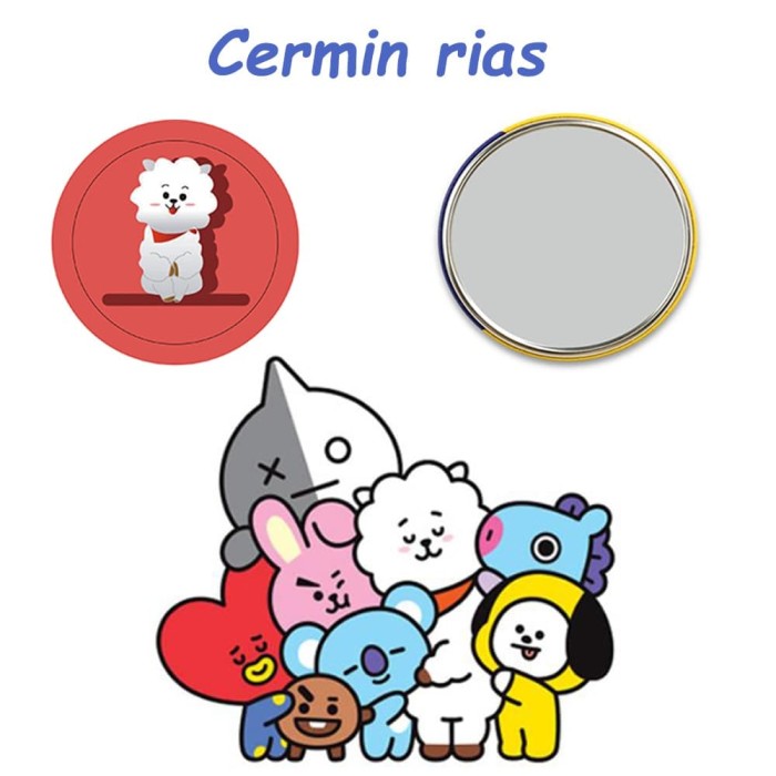 Motif Kartun Gambar Bt21 Hitam Putih Gambar Desain HD