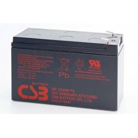 Аккумулятор csb hr1234w f2