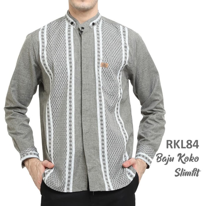 Jual Jasko Baju Muslim Pria Kemeja Koko Lengan Panjang Oml26 Xl Jakarta Barat Gents Lounge Tokopedia