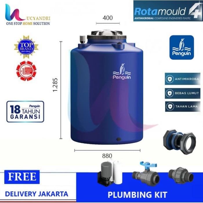 Jual Harga Tangki Air, Toren Air, Tandon Air Penguin TB 70 ...