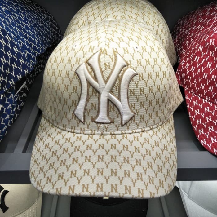 mlb monogram cap