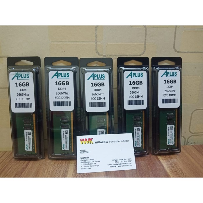 Jual Memory Ram Server 16gb DDR4 Hp Dell T40 T30 - Jakarta 