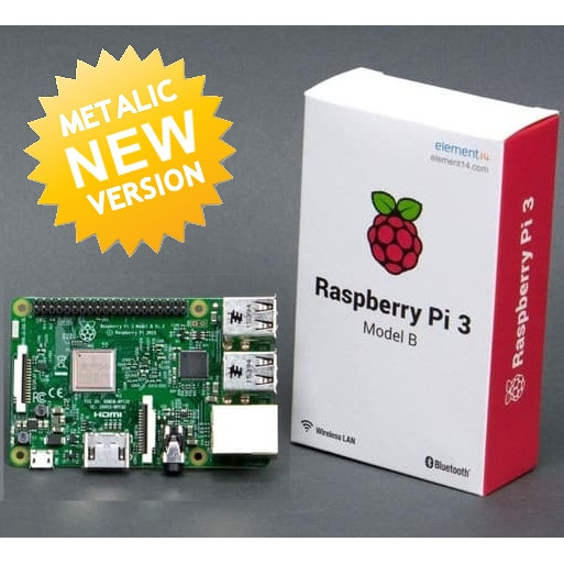Jual Raspberry Pi 3 Model B 1GB RAM Quad Core 1 2 GHz with 