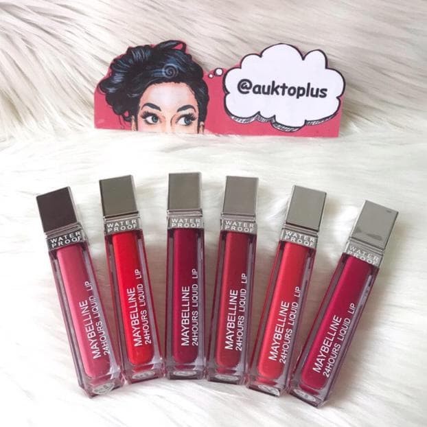 maybelline waterproof lipstick