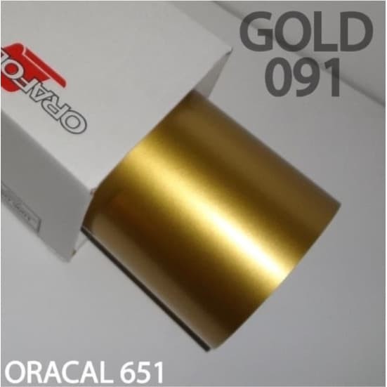 Jual STICKER / STIKER ORACAL 651 GLOSSY METALLIC SILVER / GOLD / COPPER