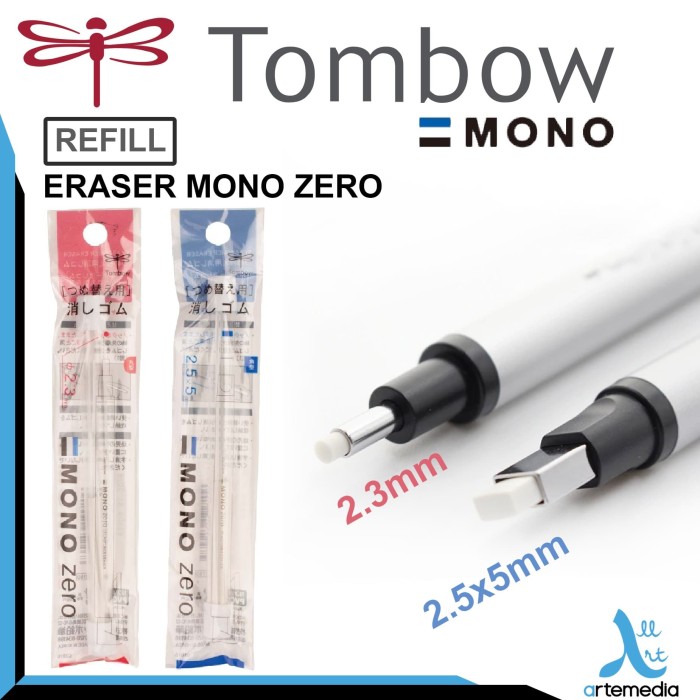 Jual Tombow Refill Eraser Mono Zero 2.5x5mm Kota Bandung