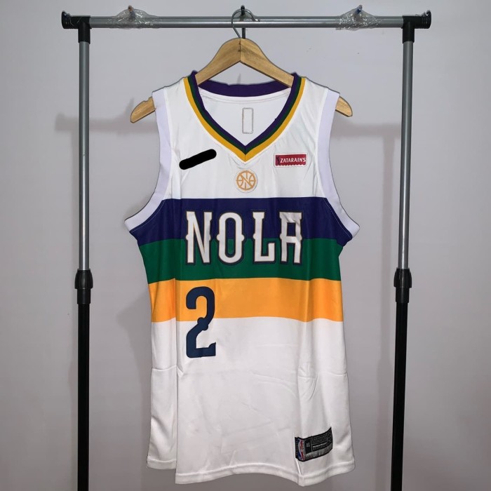 lonzo ball pelicans jersey nike