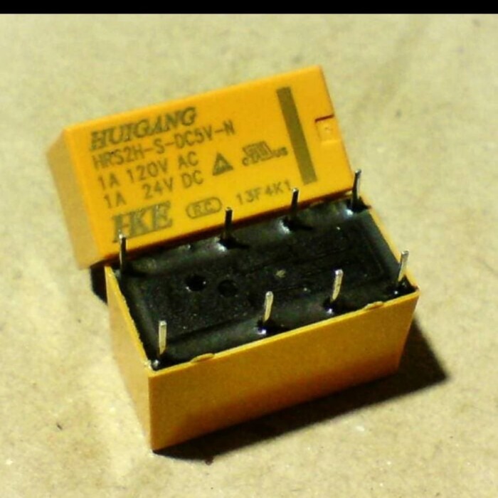 Jual relay hke kecil 5v 8p 1a hrs2h-s-dc5v - Jakarta Barat - PCM