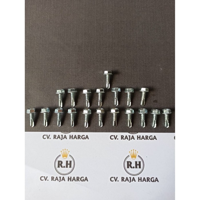 Jual Baut  Baja  Ringan  Sekrup Skrup Baut  Roofing Reng 10 