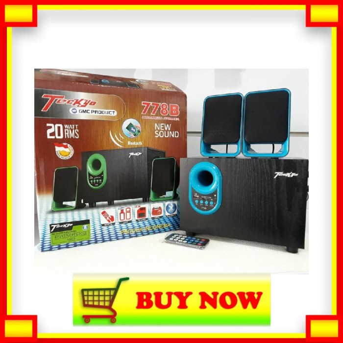 Jual Bw6 Speaker Aktif Gmc Teckyo 778b Extra Super Sound Bluetooth Jakarta Barat Pinkana Shop Tokopedia