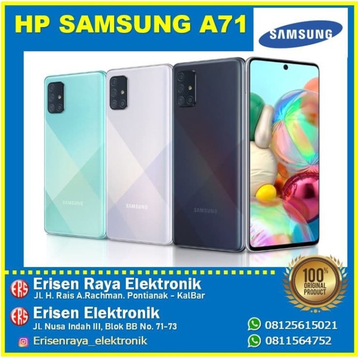 Jual SAMSUNG GALAXY A71 8/128 (RAM 8GB/128GB) 2020 GARANSI