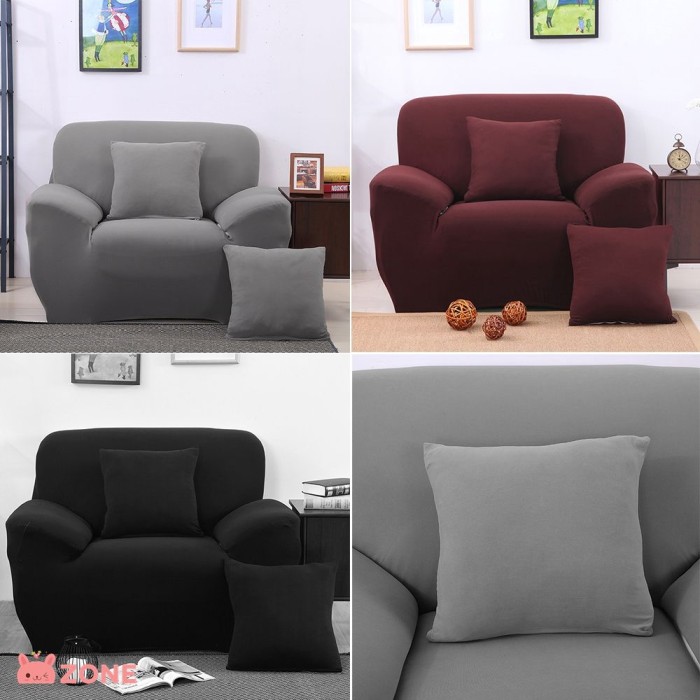 Jual One Seater Protector Sofa Cover Full Cover Skidproof Cloth 3 Colors Jakarta Barat Medin Online Tokopedia