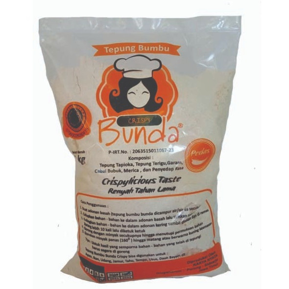 Promo Bunda Tepung Bumbu Crispy Pedas 1000 Gr Jakarta Selatan Indonesia Mall Tokopedia