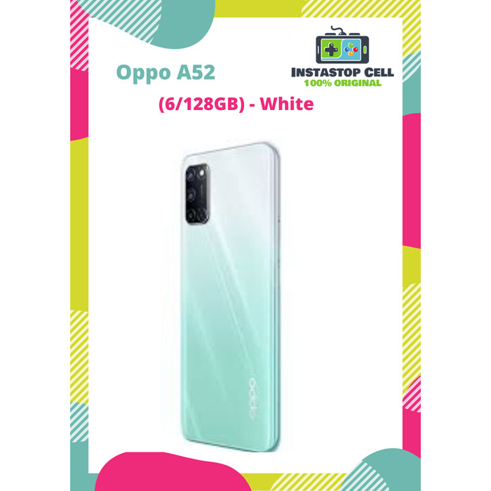 Jual Oppo A52 6/128GB White - Jakarta Barat - InstaStop