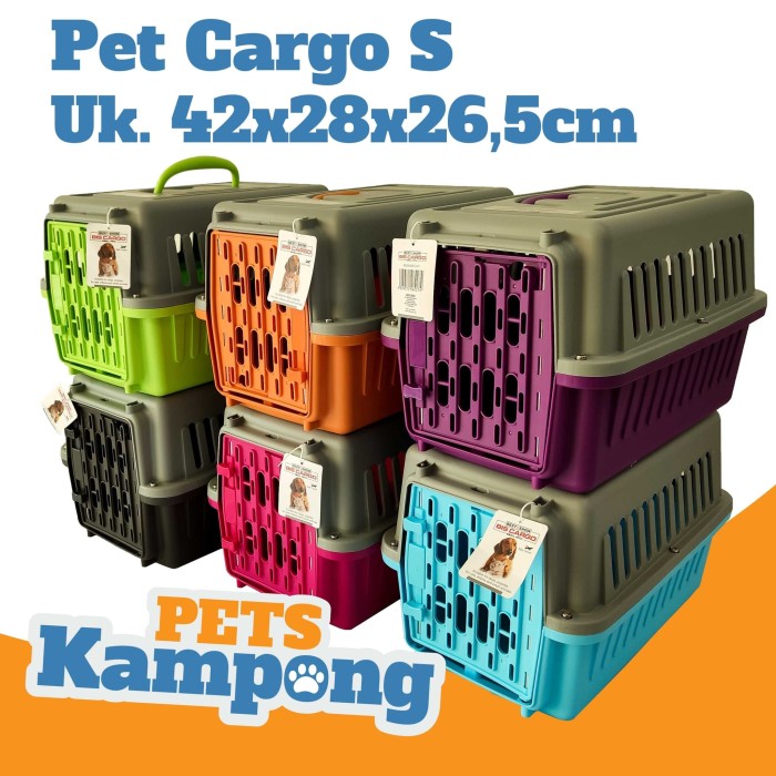 Jual Pet cargo carrier tas travel hewan small untuk kucing hewan kecil