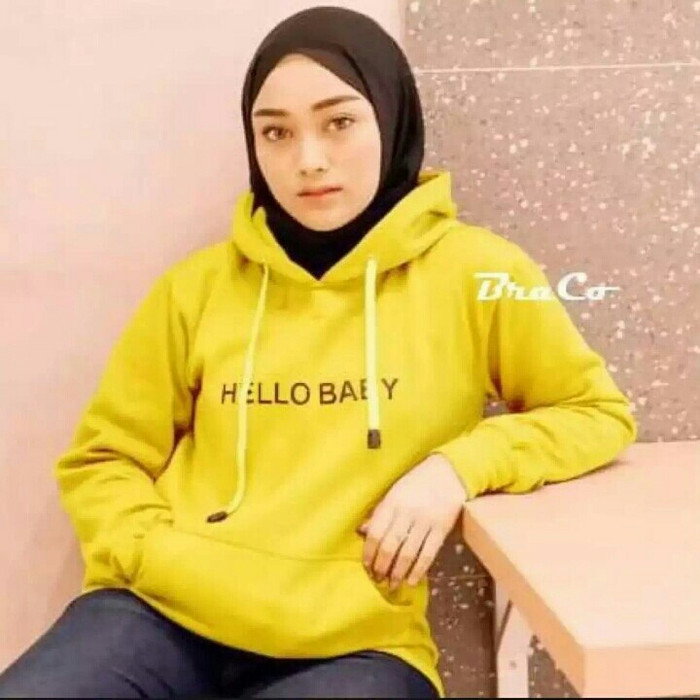 sweater hoodie hello baby