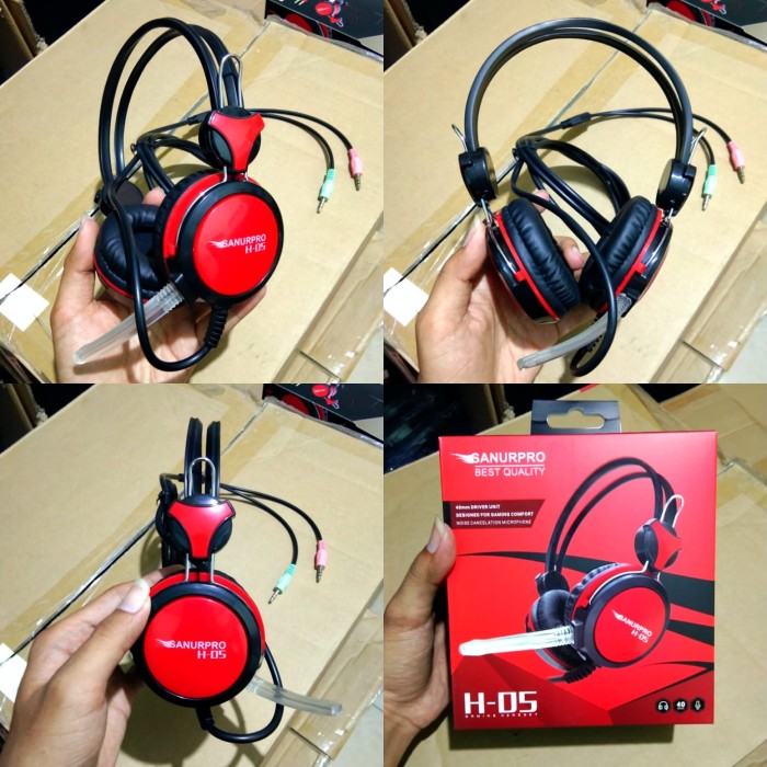 Jual headphone gaming headset game hedset gamer murah grosir murah