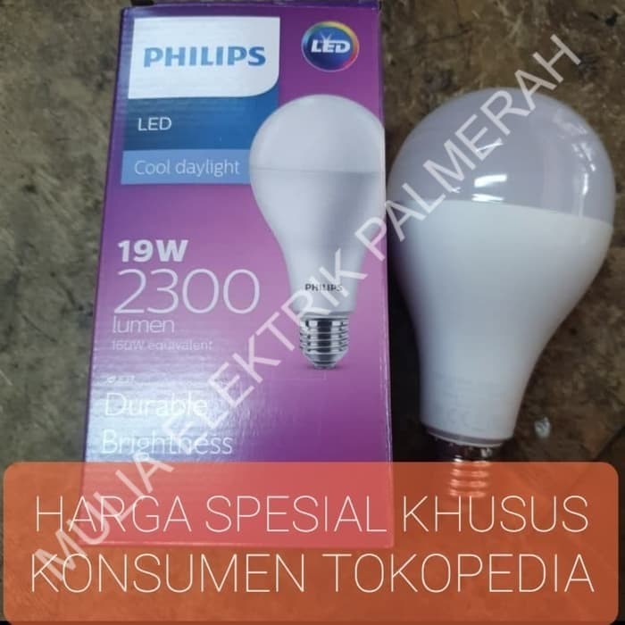 Jual LAMPU LED PHILIPS 19W 19 W WATT 19WATT PUTIH COOL