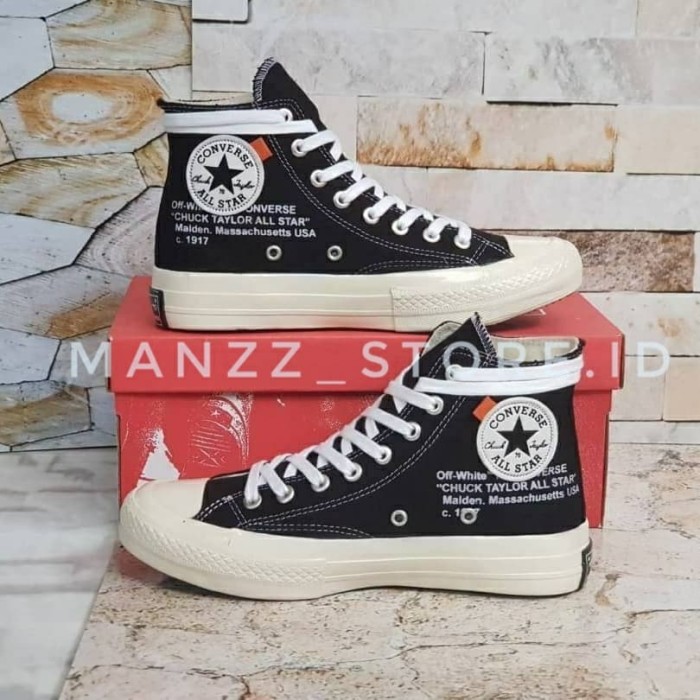 converse all star white and black