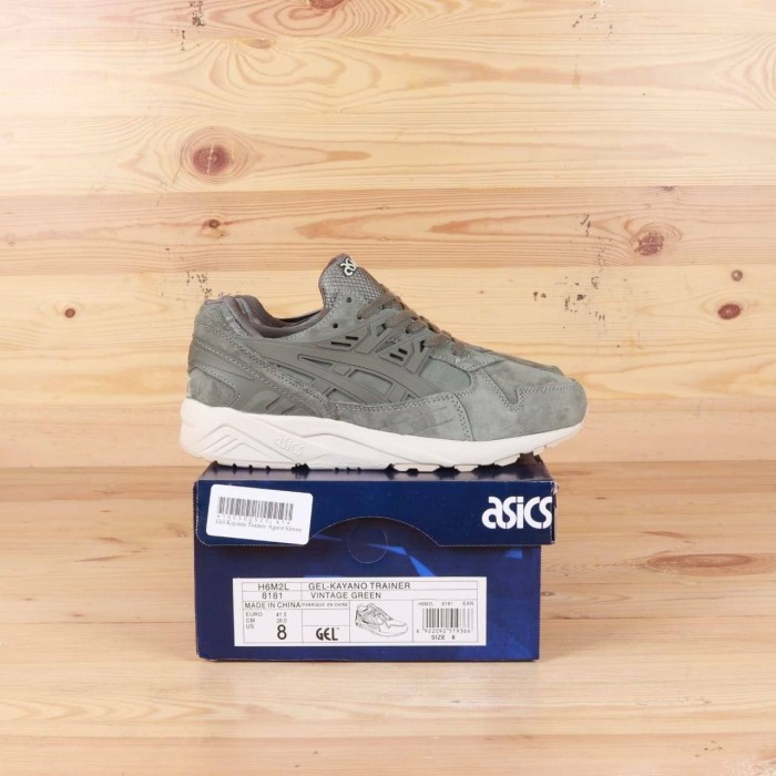 asics agave green