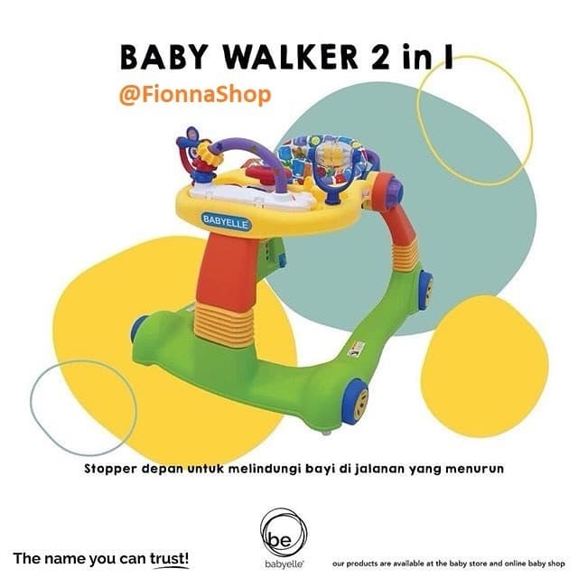 baby walker baby elle 2 in 1