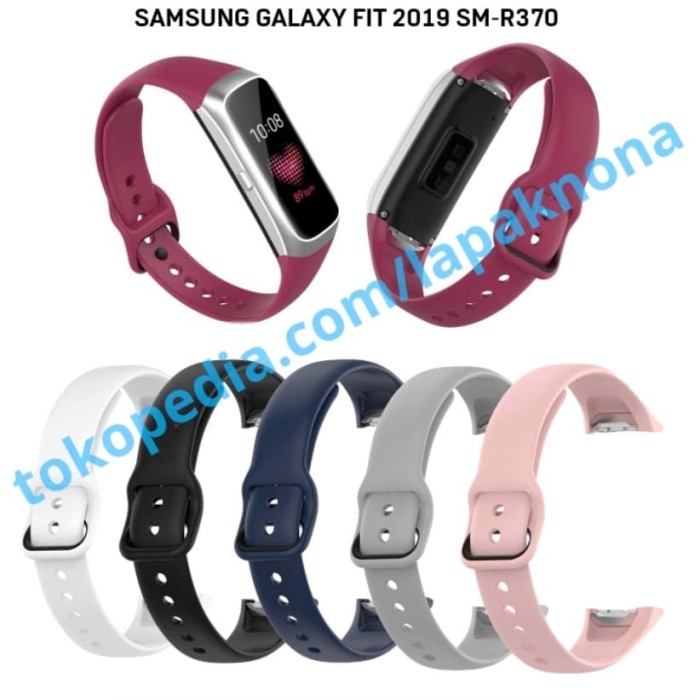 Jual PREMIUM Strap Samsung Galaxy Fit 2019 R370 Silicone