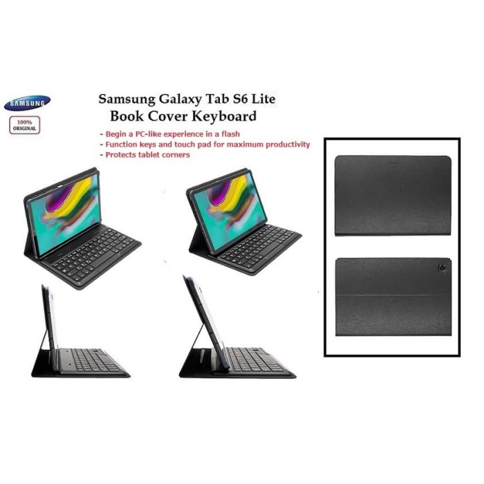 Jual Original Samsung Galaxy Bookcover Keyboard Tab S6