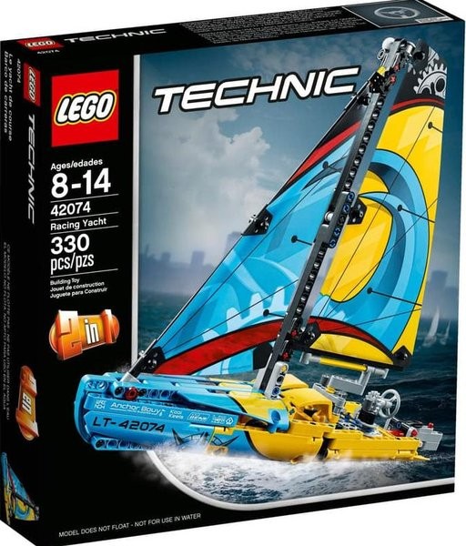 technic lego racing yacht