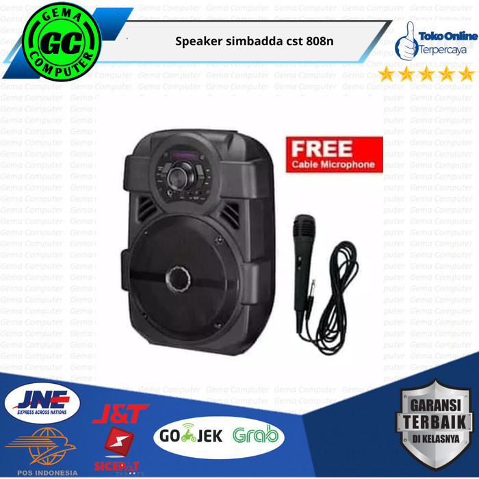 speaker simbadda cst 808n