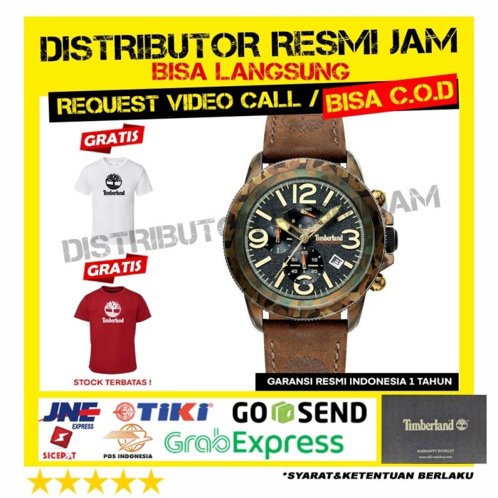 Jual JAM TANGAN TIMBERLAND  TBL 15474JSGN 02 GARANSI RESMI 