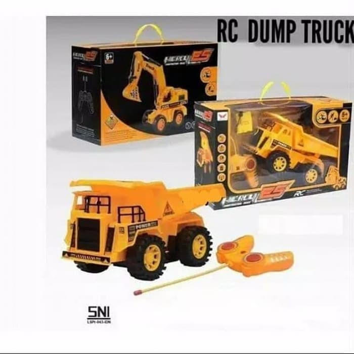 mobil rc dump truck