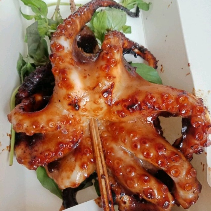 Jual Gurita Bakar 300 Gr Jakarta Timur Tiara Resyakila Shop Tokopedia