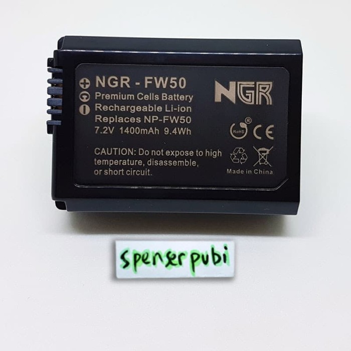 Jual Baterai SONY NEX 7 NEX 6 NEX 5 NEX 3 NEX C3 NEX F3 A5000 A6000 NP