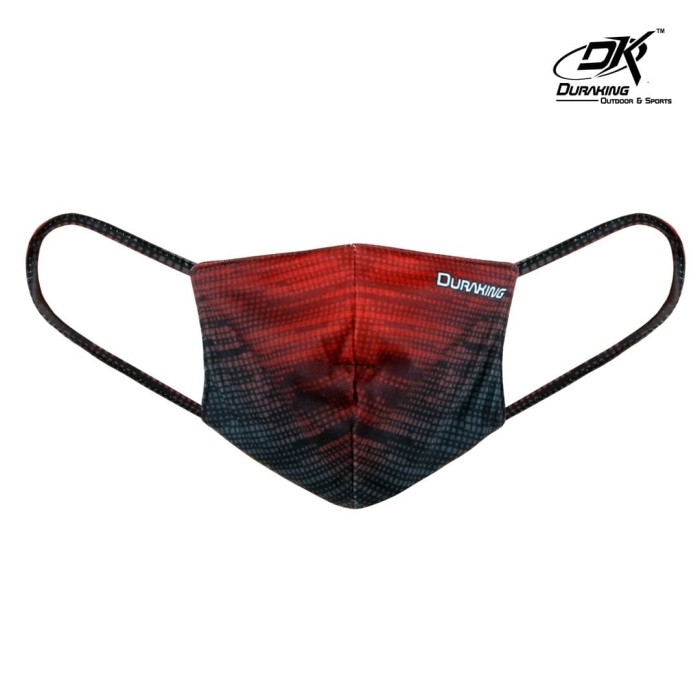 Promo Masker  Kain  Anti Virus MASKER  RALLY STRIPES RED 