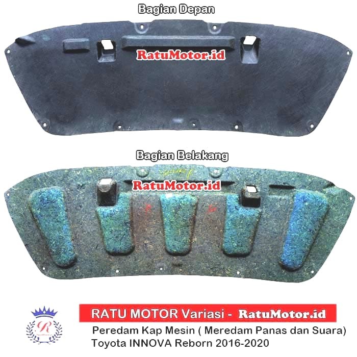 Foto Produk ORIGINAL TOYOTA Peredam Kap Mesin INNOVA Reborn 2018 (Hood Insulator) dari RATU MOTOR Jakarta
