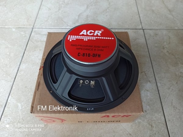speaker acr 8 inch full range