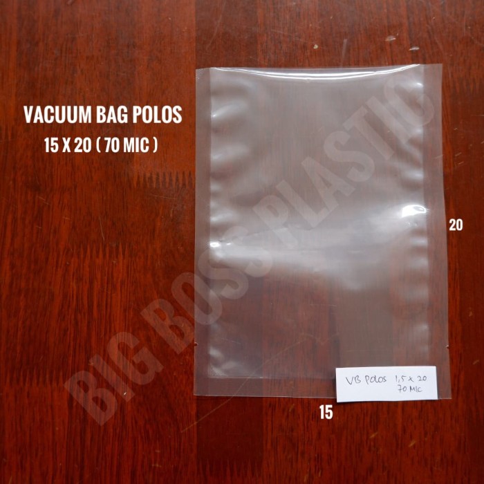 Jual Vacuum  Bag  15 x 20 70 mic Plastik Vacuum  Kota 